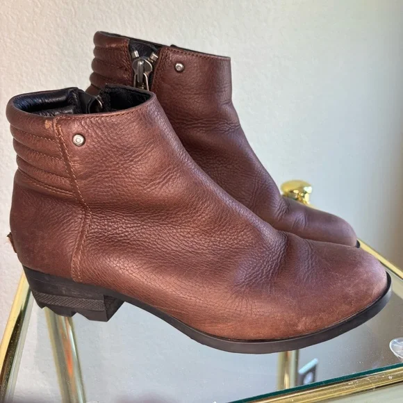 Ankle Boot Sorel Danica Waterproof Bootie Sorel Danica Flat Ankle